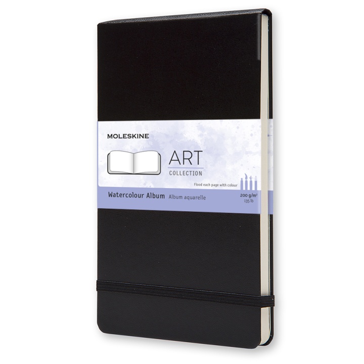 Watercolor ART collection Album Large Black in der Gruppe Papier & Blöcke / Künstlerblöcke / Aquarellpapier bei Pen Store (100378)