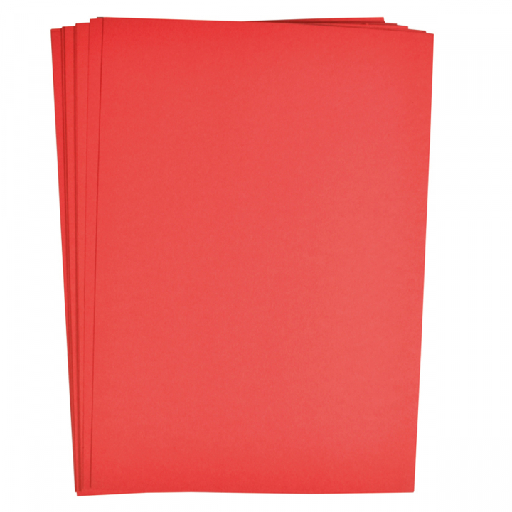 Papier rot 25 Stk 180 gr in der Gruppe Papier & Blöcke / Künstlerblöcke / Buntes Papier bei Pen Store (126888)