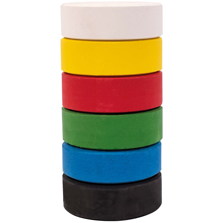 Wasserfarbpucks 6 Stk in der Gruppe Kids / Basteln für Kinder / Wasserfarben für Kinder bei Pen Store (131342)