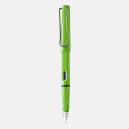 Safari Füllfederhalter Shiny Green in der Gruppe Stifte / Fine Writing / Füllfederhalter bei Pen Store (100156_r)