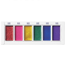 Gansai Tambi Akvarell 6er-Set Gem Colors in der Gruppe Künstlerbedarf / Künstlerfarben / Aquarell bei Pen Store (101102)