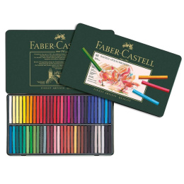 Pastel crayon Polychromos 60-set in der Gruppe Künstlerbedarf / Buntstifte und Bleistifte / Ölpastellkreide bei Pen Store (106210)