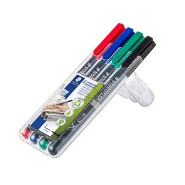 4er-Pack Lumocolor Permanent Superfine in der Gruppe Stifte / Etikettierung und Büro / Markierstifte bei Pen Store (110759)