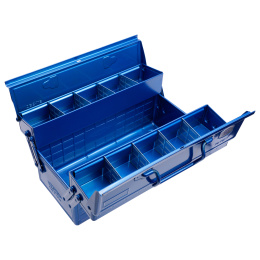 ST350 Cantilever Toolboox Blue in der Gruppe Basteln & Hobby / Organisieren / Aufbewahrungsboxen bei Pen Store (129237)