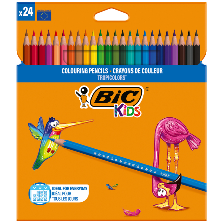 Kids Tropicolors Buntstifte 24er-Set (ab 5 Jahren) in der Gruppe Kids / Stifte für Kinder / Buntstifte für Kinder bei Pen Store (100241)