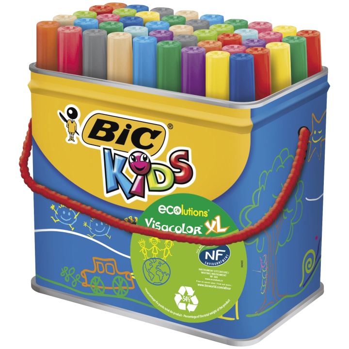 Kids Visacolor XL Filzstifte 48er-Set (ab 3 Jahren) in der Gruppe Kids / Stifte für Kinder / Filzstifte für Kinder bei Pen Store (100249)