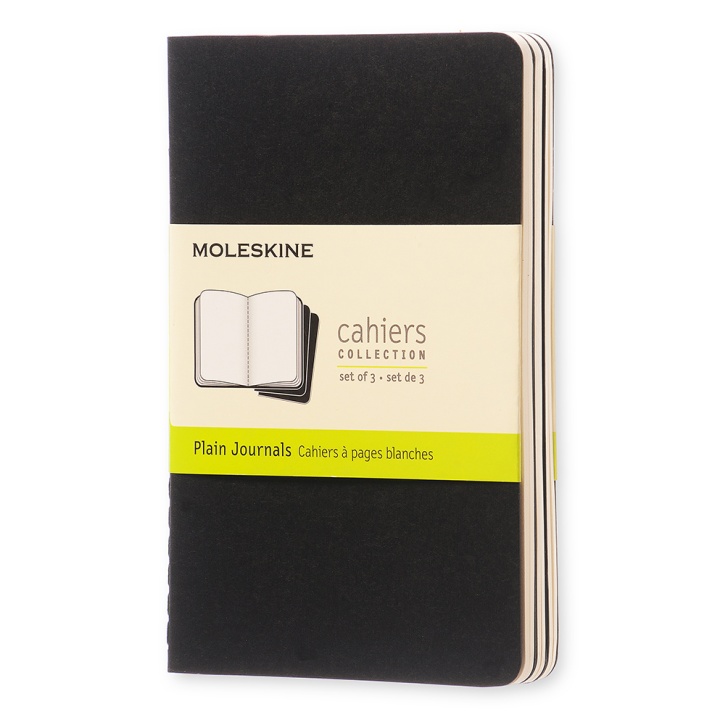 Cahier Notebook Pocket Black in der Gruppe Papier & Blöcke / Schreiben und Notizen / Notizbücher bei Pen Store (100316_r)