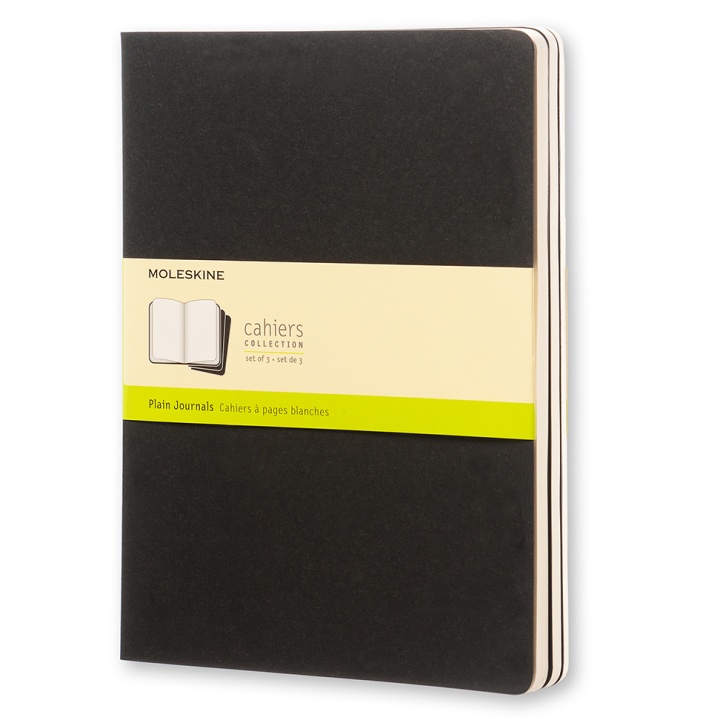 Cahier XL Black in der Gruppe Papier & Blöcke / Schreiben und Notizen / Notizbücher bei Pen Store (100325_r)
