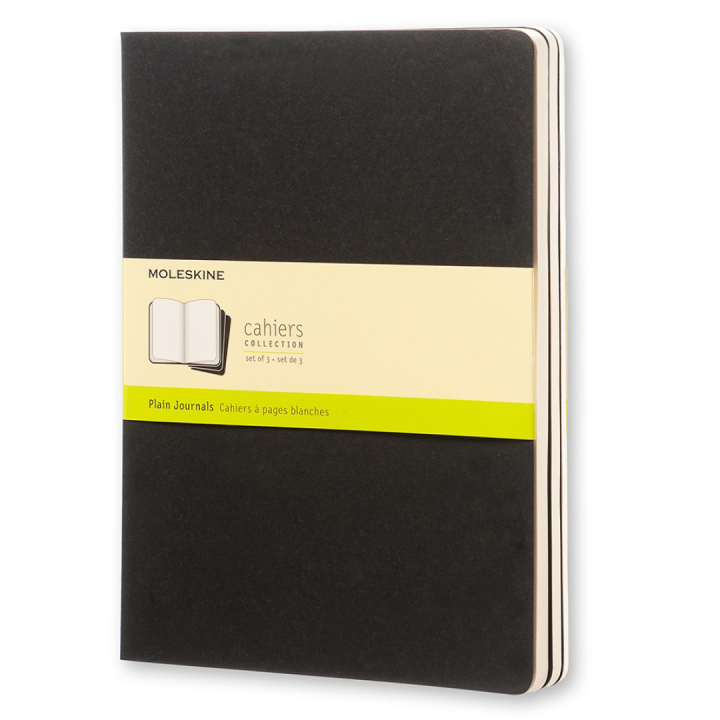Cahier Notebook XL Black in der Gruppe Papier & Blöcke / Schreiben und Notizen / Notizbücher bei Pen Store (100325_r)