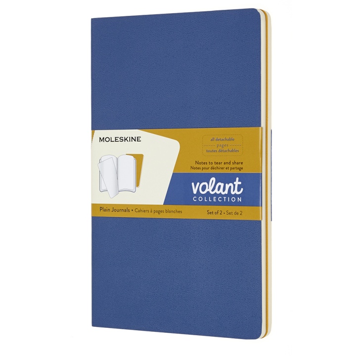 Volant Large Blue/Yellow in der Gruppe Papier & Blöcke / Schreiben und Notizen / Notizbücher bei Pen Store (100345_r)