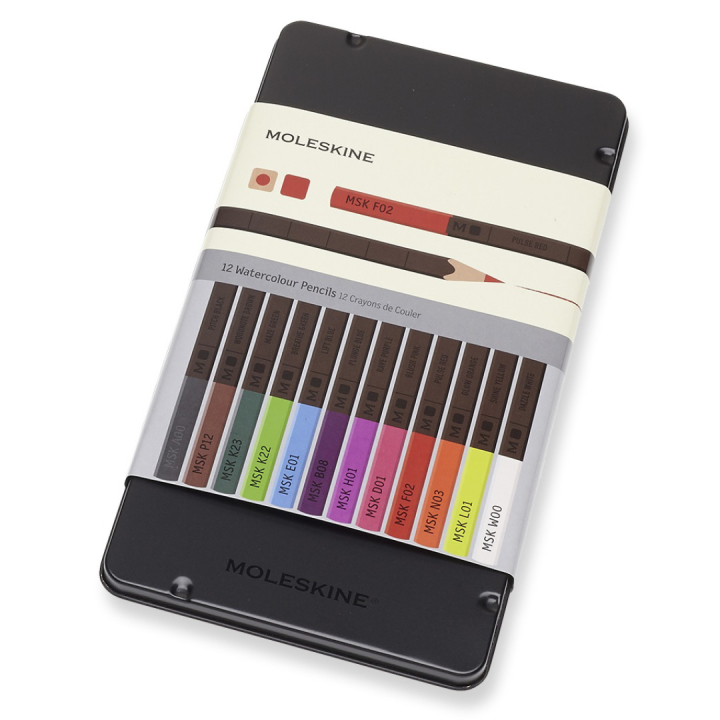 Aquarellstifte 12er-Set in der Gruppe Stifte / Künstlerstifte / Aquarellstifte bei Pen Store (100385)
