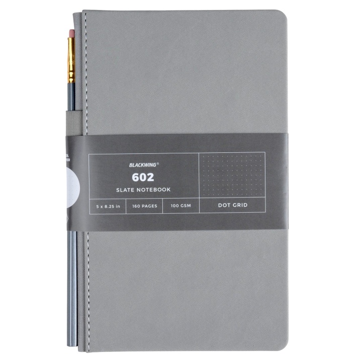 602 Slate Notizbuch + Bleistift in der Gruppe Papier & Blöcke / Schreiben und Notizen / Notizbücher bei Pen Store (100499_r)