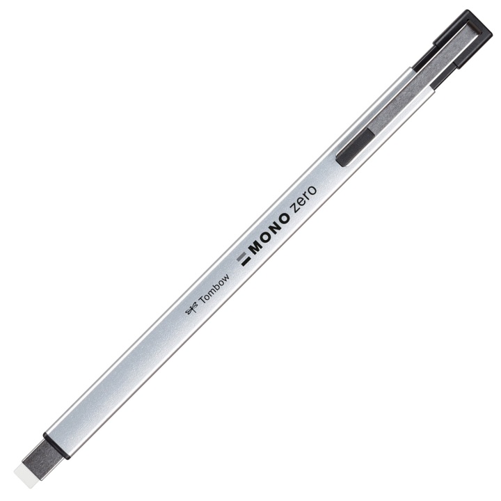 Mono Zero Metall Radierstift Rechteckig Silver in der Gruppe Stifte / Schreibwaren / Radiergummis bei Pen Store (101142)