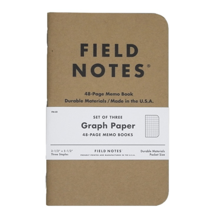 Memo Book Kariert 3er-Pack in der Gruppe Papier & Blöcke / Schreiben und Notizen / Notizbücher bei Pen Store (101425)