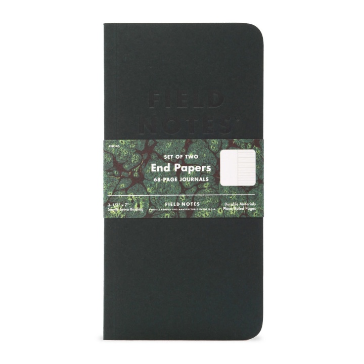 End Papers 2er-Pack in der Gruppe Papier & Blöcke / Schreiben und Notizen / Notizbücher bei Pen Store (101434)