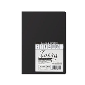 Ivory Sketchbook Soft Cover A6 in der Gruppe Papier & Blöcke / Künstlerblöcke / Skizzenbücher bei Pen Store (101453)