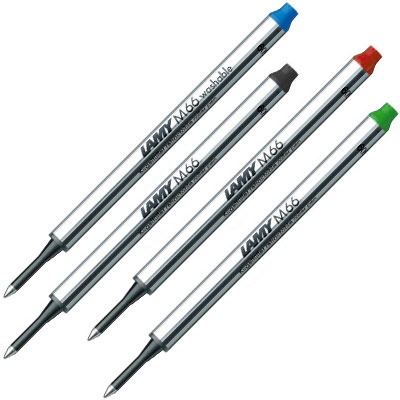 M 66 Rollerballrefill Black / Medium in der Gruppe Stifte / Schreibwaren / Patronen und Nachfüllpatronen bei Pen Store (101878)