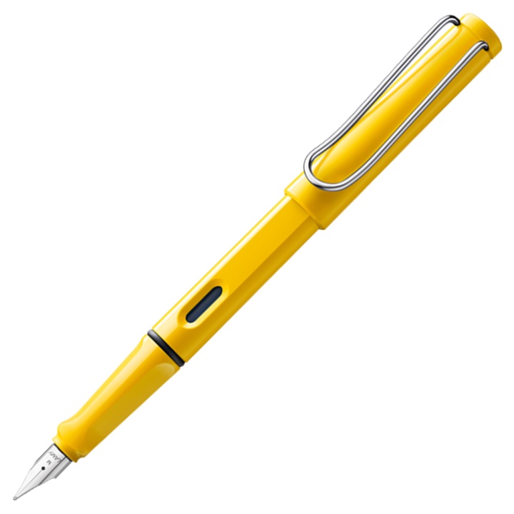 Safari Füllfederhalter Shiny Yellow in der Gruppe Stifte / Fine Writing / Füllfederhalter bei Pen Store (101915_r)
