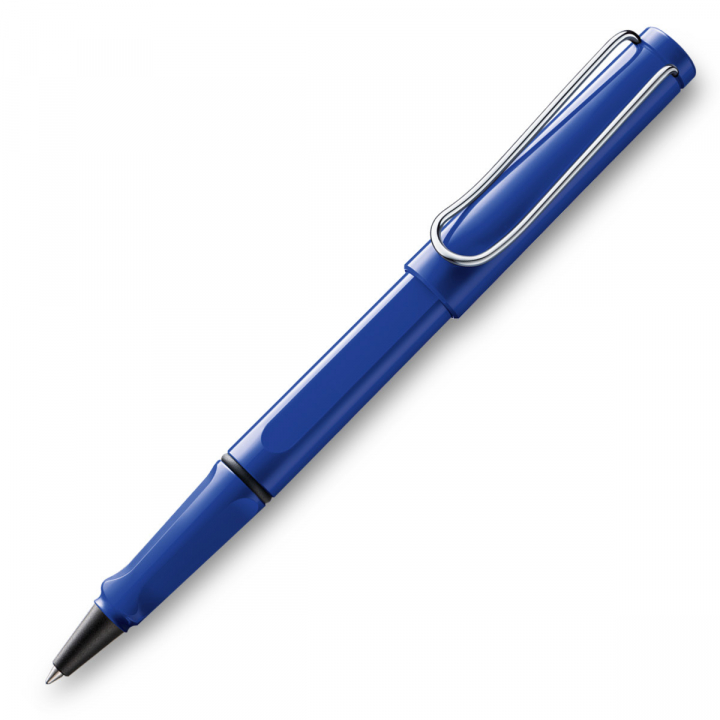 Safari Tintenroller Shiny Blue in der Gruppe Stifte / Fine Writing / Tintenroller bei Pen Store (101919)
