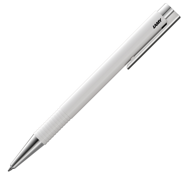 Logo M+ White Kugelschreiber in der Gruppe Stifte / Schreiben / Kugelschreiber bei Pen Store (102137)