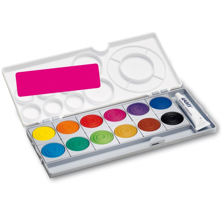 Aquaplus 12-set in der Gruppe Kids / Basteln für Kinder / Malfarbe für Kinder / Wasserfarben für Kinder / Wasserfarbe bei Pen Store (102158)