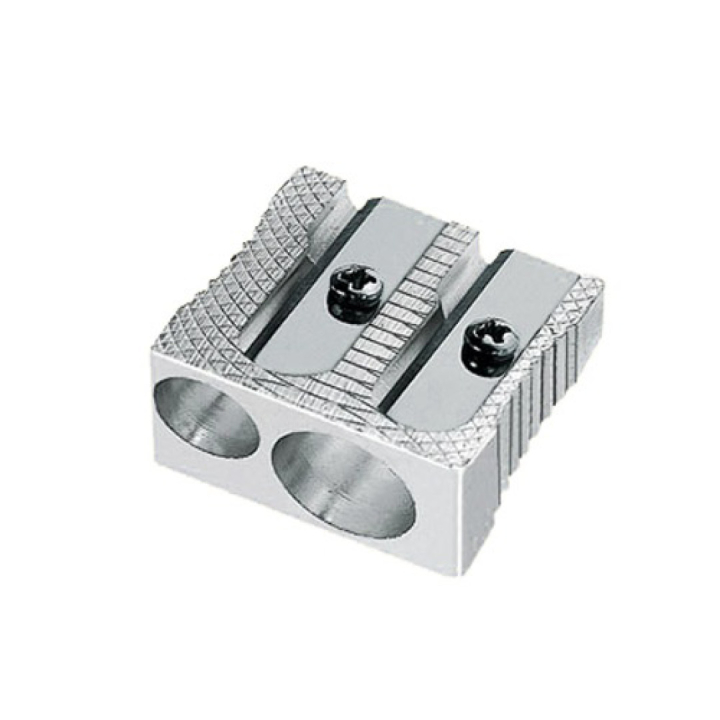 Doppelanspitzer aus Metall in der Gruppe Stifte / Schreibwaren / Anspitzer bei Pen Store (102254)