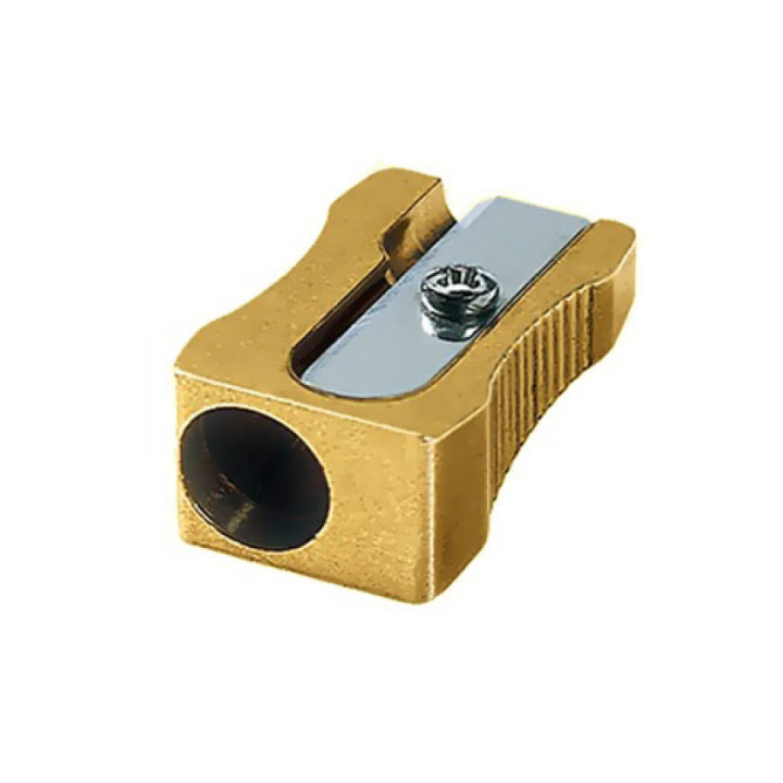 Single Wedge Anspitzer aus Messing in der Gruppe Stifte / Schreibwaren / Anspitzer bei Pen Store (102258)