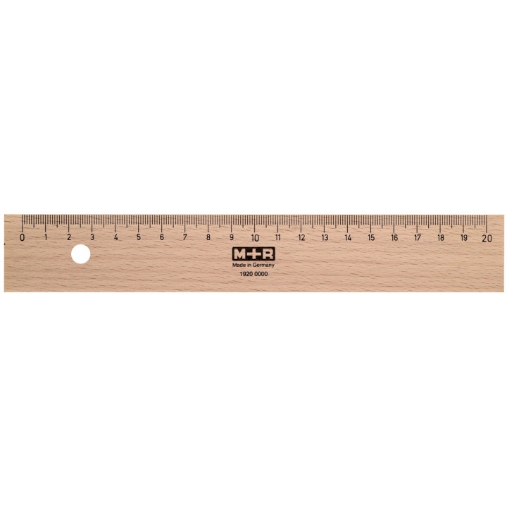 Holzlineal 20 cm in der Gruppe Basteln & Hobby / Hobbyzubehör / Lineale bei Pen Store (102289)
