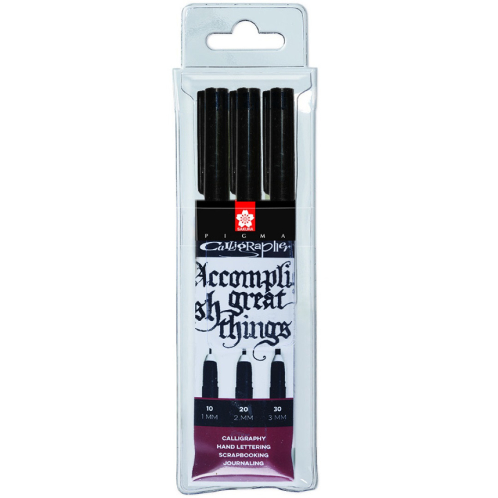 Calligrapher Pen 3er-Set in der Gruppe Basteln & Hobby / Kalligrafie / Kalligrafiestifte bei Pen Store (102297)