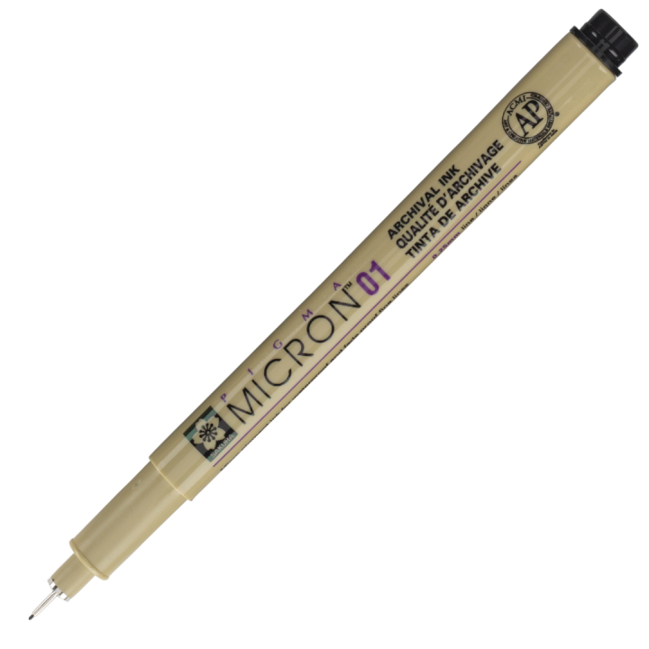 Pigma Micron Fineliner 01 in der Gruppe Stifte / Schreiben / Fineliner bei Pen Store (103817_r)