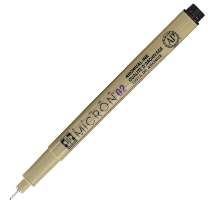 Pigma Micron Fineliner 02 in der Gruppe Stifte / Schreiben / Fineliner bei Pen Store (103826_r)