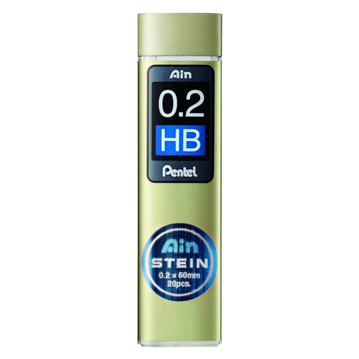 AIN Mine 0,2 HB 20er-Pack in der Gruppe Stifte / Schreibwaren / Bleistiftminen bei Pen Store (104580)
