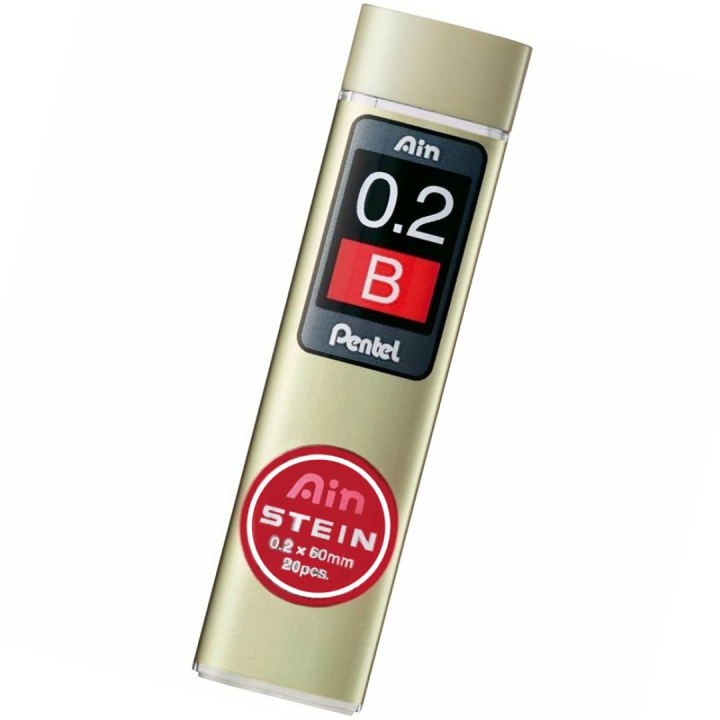 AIN Mine 0,2 B 20er-Pack in der Gruppe Stifte / Schreibwaren / Bleistiftminen bei Pen Store (104600)