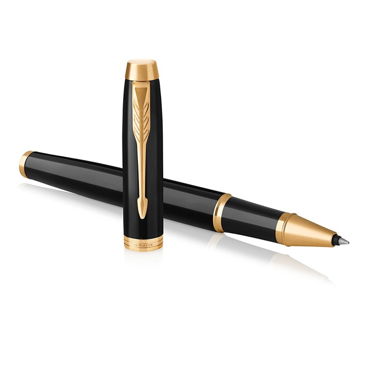 IM Black/Gold Tintenroller in der Gruppe Stifte / Fine Writing / Tintenroller bei Pen Store (104671)