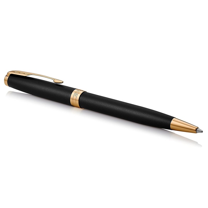 Sonnet Black/Gold Kugelschreiber in der Gruppe Stifte / Fine Writing / Kugelschreiber bei Pen Store (104694)