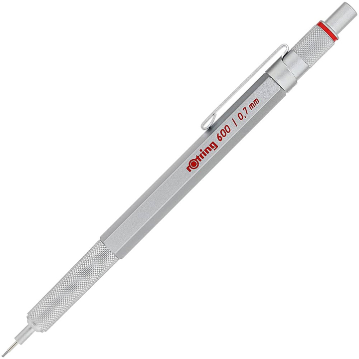 600 Druckbleistift 0,7 Silver in der Gruppe Stifte / Schreiben / Druckbleistift bei Pen Store (104712)