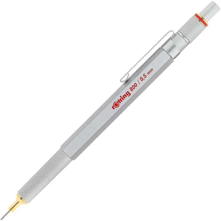 800 Druckbleistift 0,5 Silver in der Gruppe Stifte / Schreiben / Druckbleistift bei Pen Store (104714)