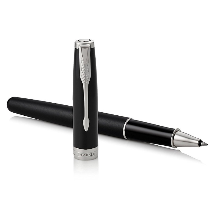 Sonnet Black/Chrome Tintenroller in der Gruppe Stifte / Fine Writing / Tintenroller bei Pen Store (104802)