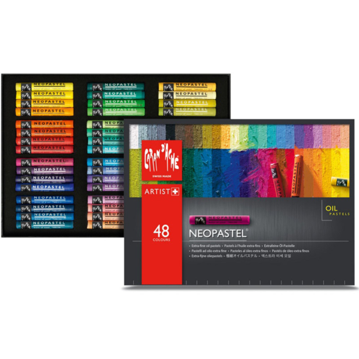 Neopastel 48er-Set in der Gruppe Künstlerbedarf / Buntstifte und Bleistifte / Pastellkreiden bei Pen Store (104929)