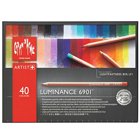 Luminance 6901 40er-Set in der Gruppe Stifte / Künstlerstifte / Buntstifte bei Pen Store (104930)