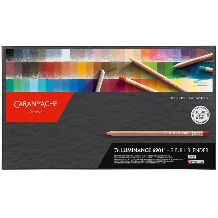 Luminance 6901 76er-Set in der Gruppe Stifte / Künstlerstifte / Buntstifte bei Pen Store (104931)