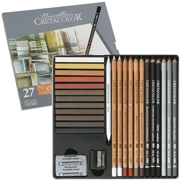 Creativo Skizzier-Set in der Gruppe Künstlerbedarf / Buntstifte und Bleistifte / Grafit- und Bleistifte bei Pen Store (105034)
