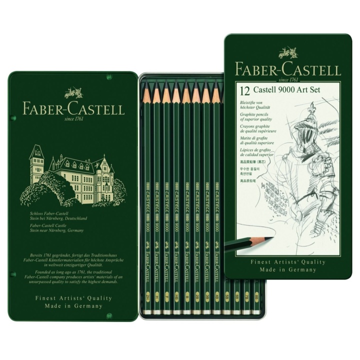 Bleistift Castell 9000 Art Set in der Gruppe Stifte / Schreiben / Bleistifte bei Pen Store (105055)