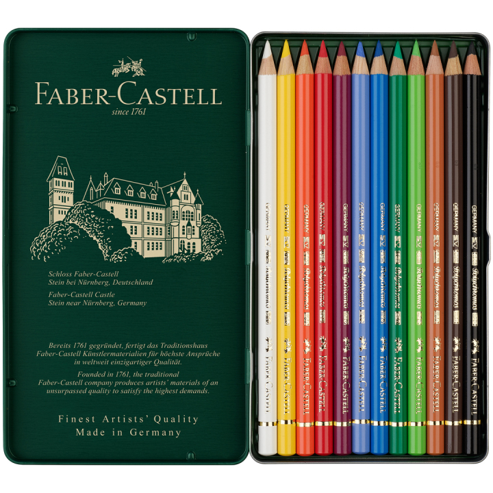 Buntstifte Polychromos 12er-Set in der Gruppe Stifte / Künstlerstifte / Buntstifte bei Pen Store (105074)