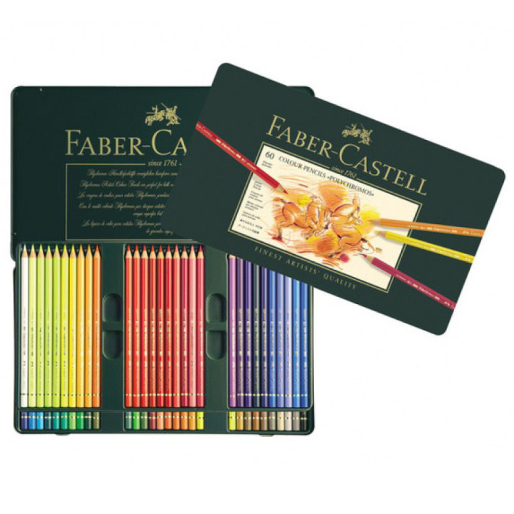 Buntstifte Polychromos 60er-Set in der Gruppe Stifte / Künstlerstifte / Buntstifte bei Pen Store (105077)