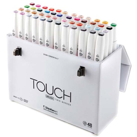 Touch Twin Brush Marker, 48er-Set in der Gruppe Stifte / Künstlerstifte / Marker bei Pen Store (105317)