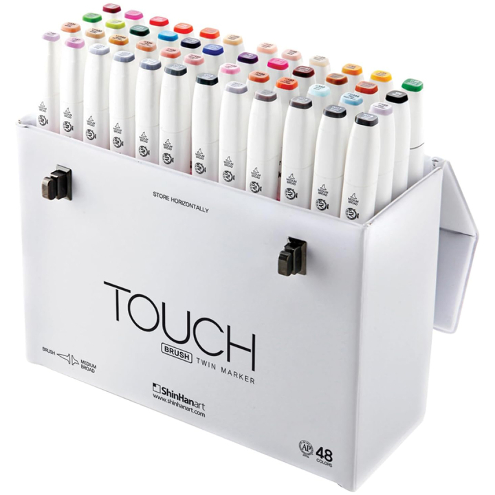 Touch Twin Brush Marker, 48er-Set in der Gruppe Stifte / Künstlerstifte / Marker bei Pen Store (105317)