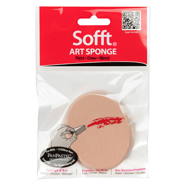 Sofft Art Sponge Big Oval in der Gruppe Künstlerbedarf / Künstlerzubehör / Werkzeug und Zubehör bei Pen Store (106073)