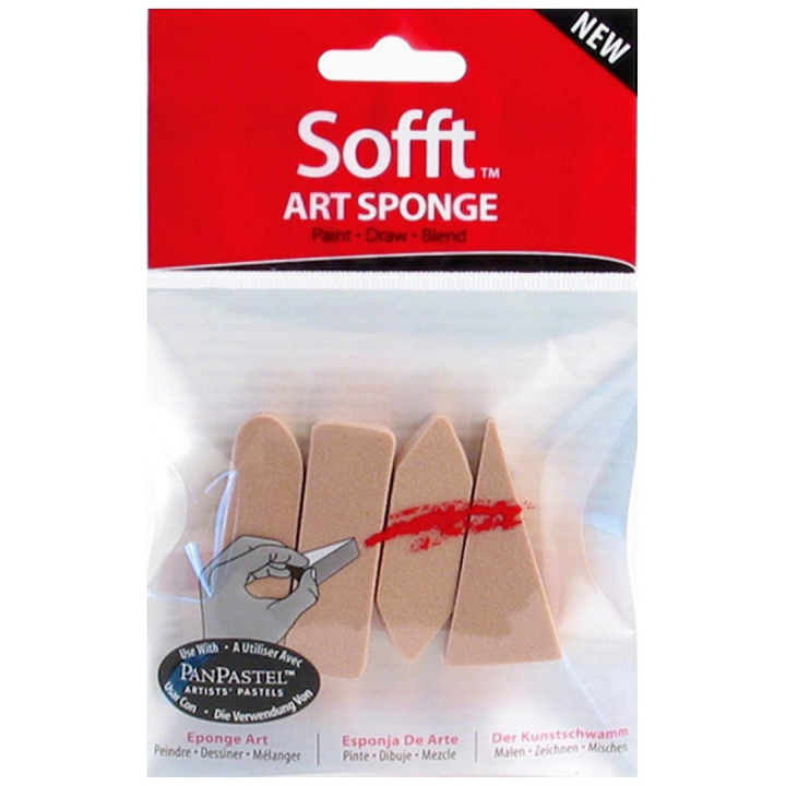 Sofft Art Sponge Mixed Shapes in der Gruppe Künstlerbedarf / Künstlerzubehör / Werkzeug und Zubehör bei Pen Store (106074)