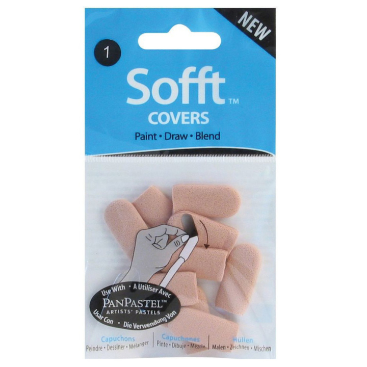Sofft Covers Round No. 1 in der Gruppe Künstlerbedarf / Künstlerzubehör / Werkzeug und Zubehör bei Pen Store (106076)